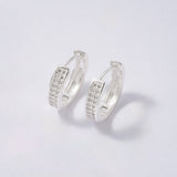 Candongas Silver Hoops en Plata 925 para Dama