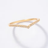 Sunshine Ring in 18k Laminated Gold for Lady