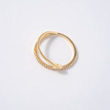 Anillo Cométe en Oro Laminado 18k Para Dama