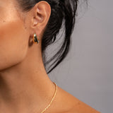 Aretes Drops en Oro laminado 18k Para Dama