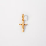 Small Slender Christ Pendant in 18k Gold Plated