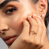 Sunshine Ring in 18k Laminated Gold for Lady