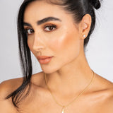 Bow Chain Necklace 45 cm in 18k Gold Plated For Lady