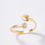 Sunshine Ring in 18k Laminated Gold for Lady