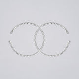 Flat Link Bracelets in Silver 925 For Couple