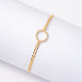 Pulsera Parfait en Oro laminado 18k Para Dama