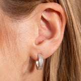 Candongas Silver Hoops en Plata 925 para Dama