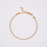 Pulsera Tenis en Oro laminado 18k