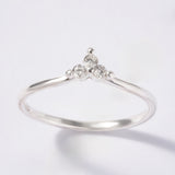 Tiara Ring in 925 Silver for Lady